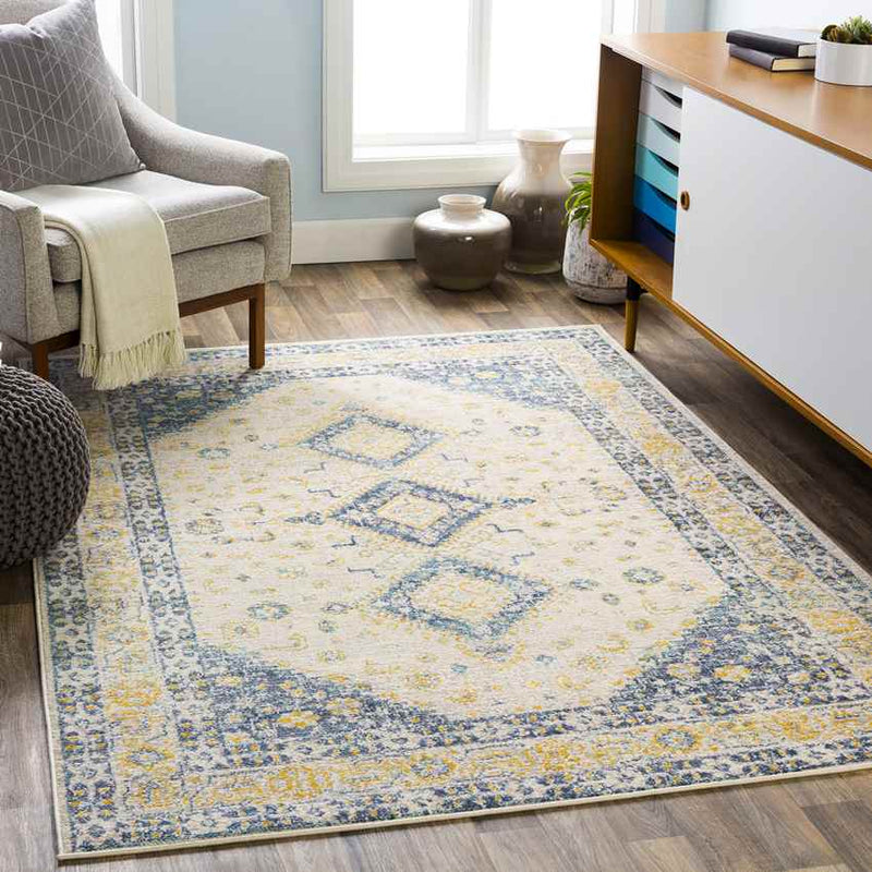 Bruce Modern Mustard Area Rug