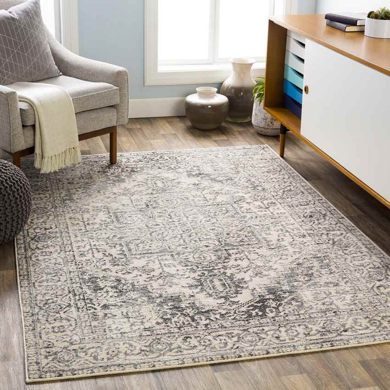 Byron Modern Charcoal Area Rug