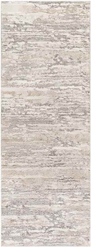 Carvell Modern Light Gray Area Rug