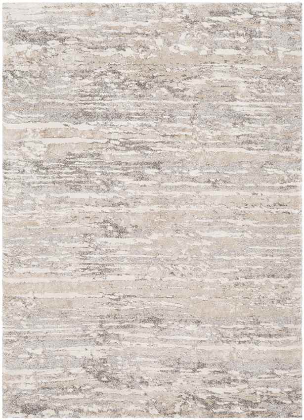 Carvell Modern Light Gray Area Rug