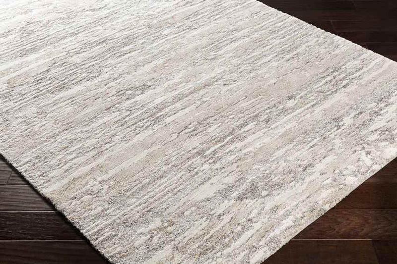 Carvell Modern Light Gray Area Rug