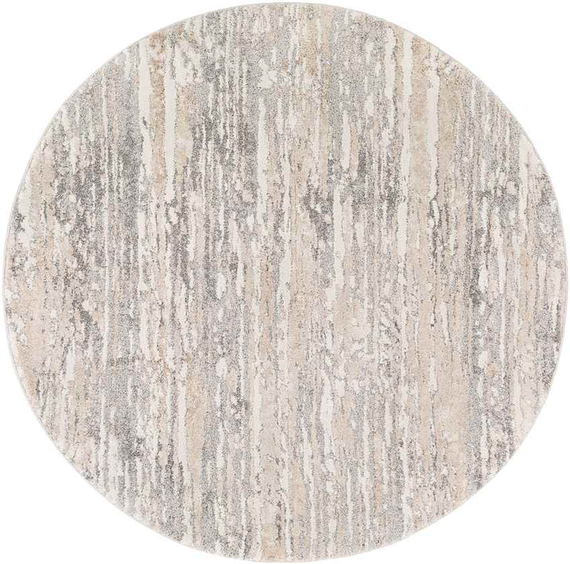 Carvell Modern Light Gray Area Rug