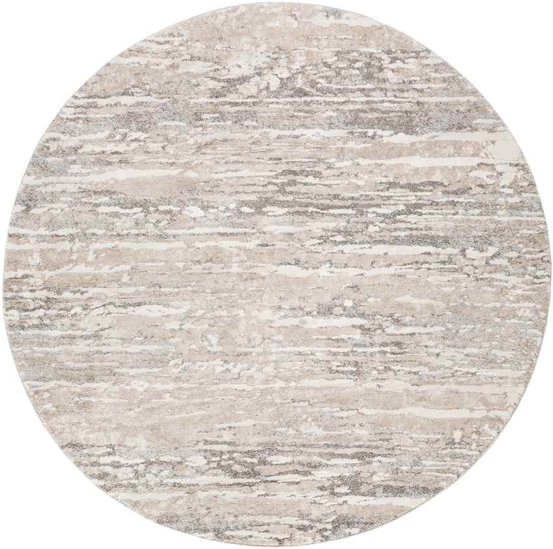 Carvell Modern Light Gray Area Rug