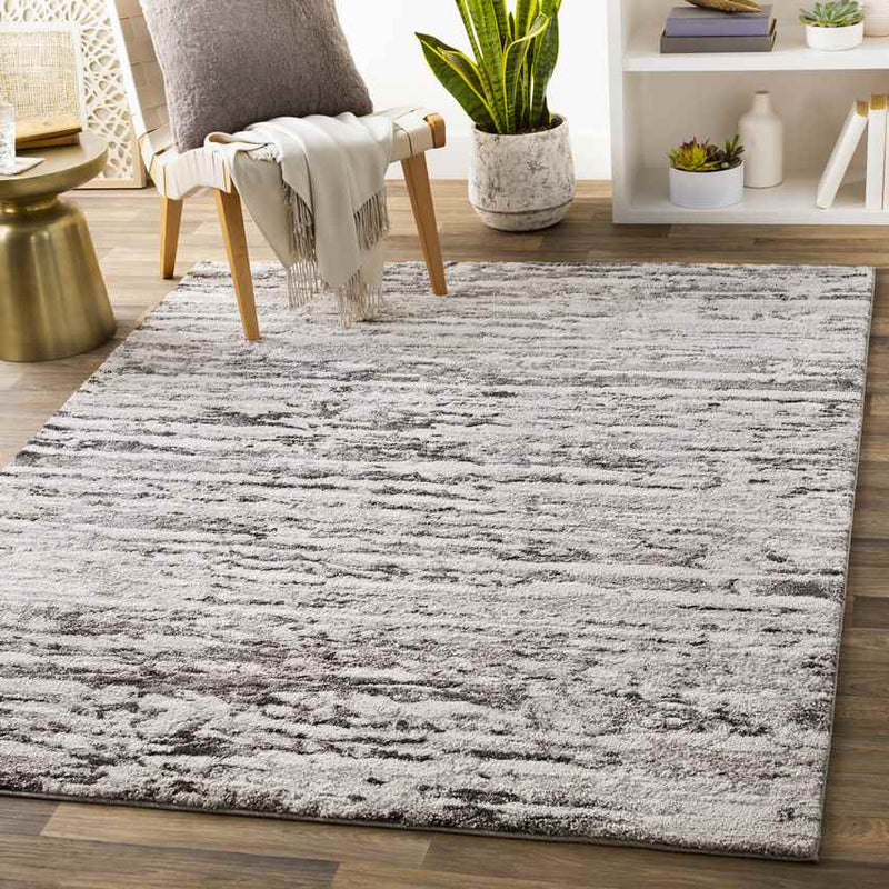 Carvell Modern Medium Gray Area Rug