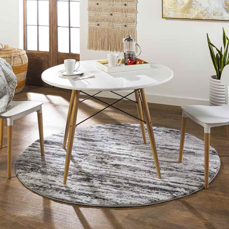 Carvell Modern Medium Gray Area Rug