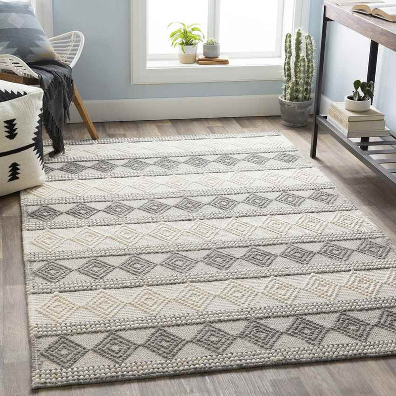 Colville Cottage Charcoal Area Rug