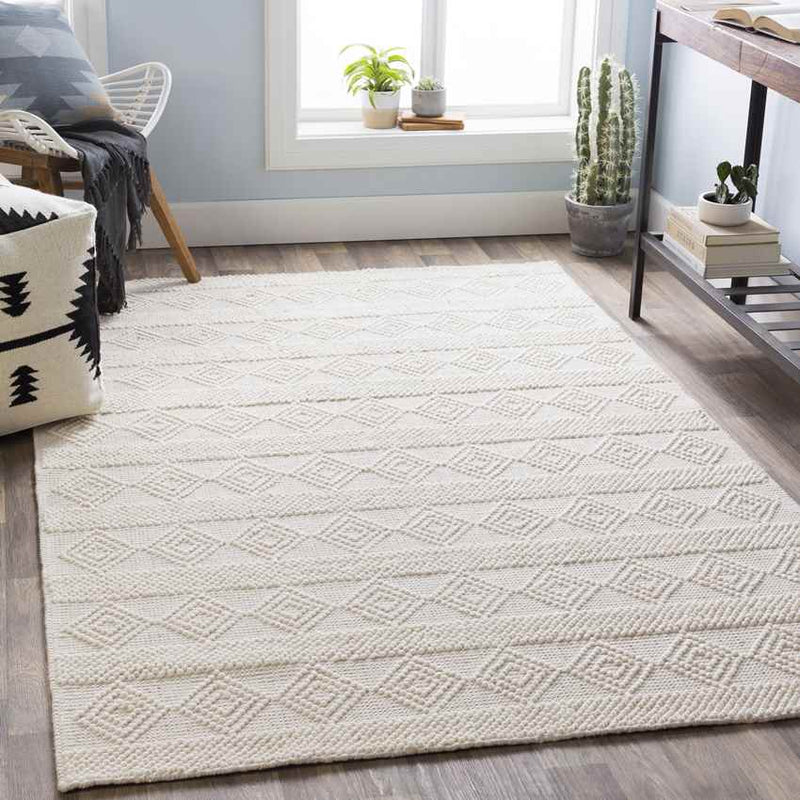 Colville Cottage White Area Rug