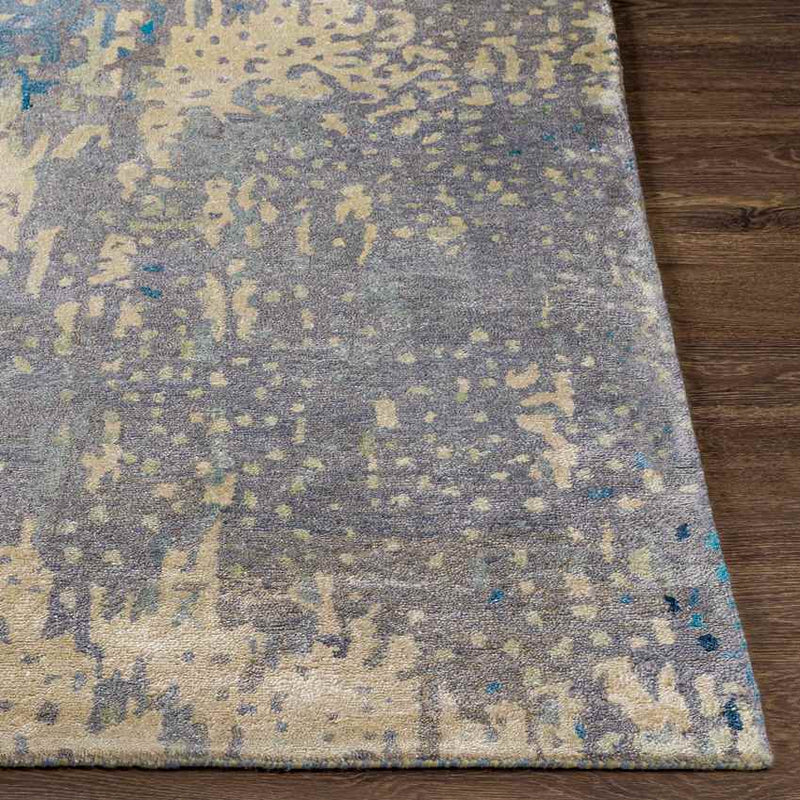 Abril Modern Teal Area Rug