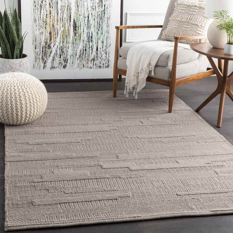 Alberta Modern Taupe Area Rug