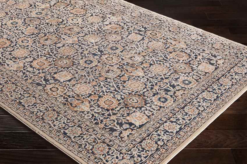 Darcie Traditional Ink Area Rug