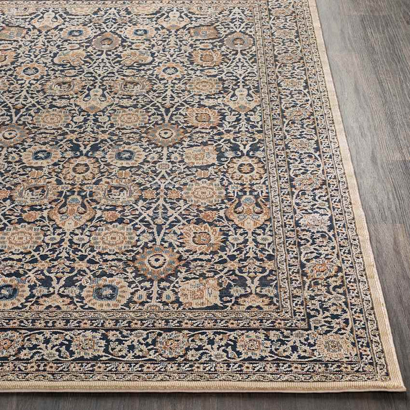 Darcie Traditional Ink Area Rug