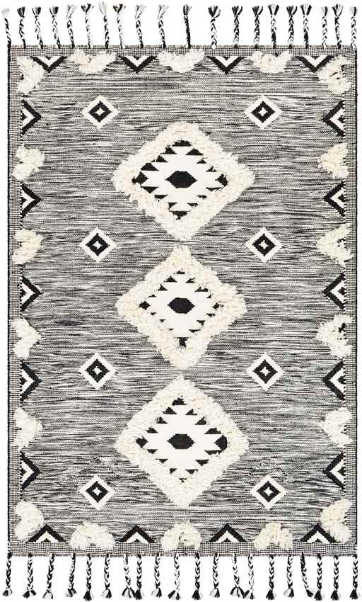 Djab Global Black Area Rug