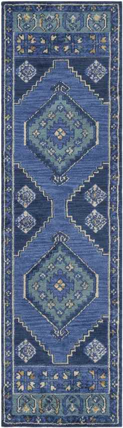 Etoile Traditional Navy Area Rug