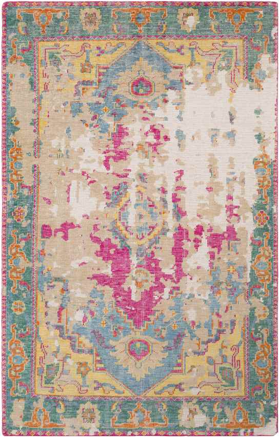 Germain Traditional Teal Area Rug