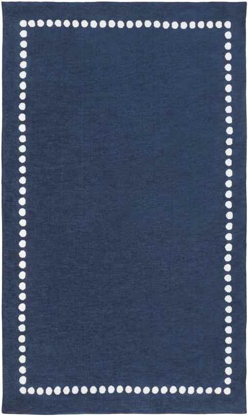 Glanville Modern Navy Area Rug