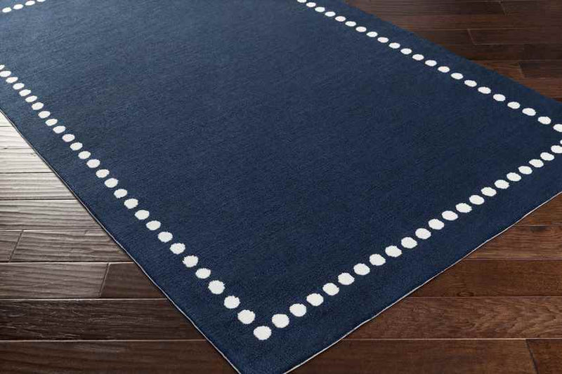 Glanville Modern Navy Area Rug