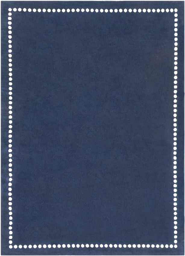 Glanville Modern Navy Area Rug