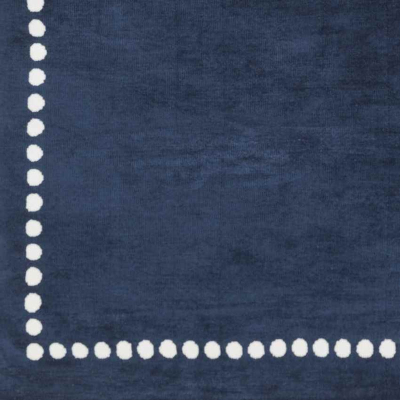 Glanville Modern Navy Area Rug