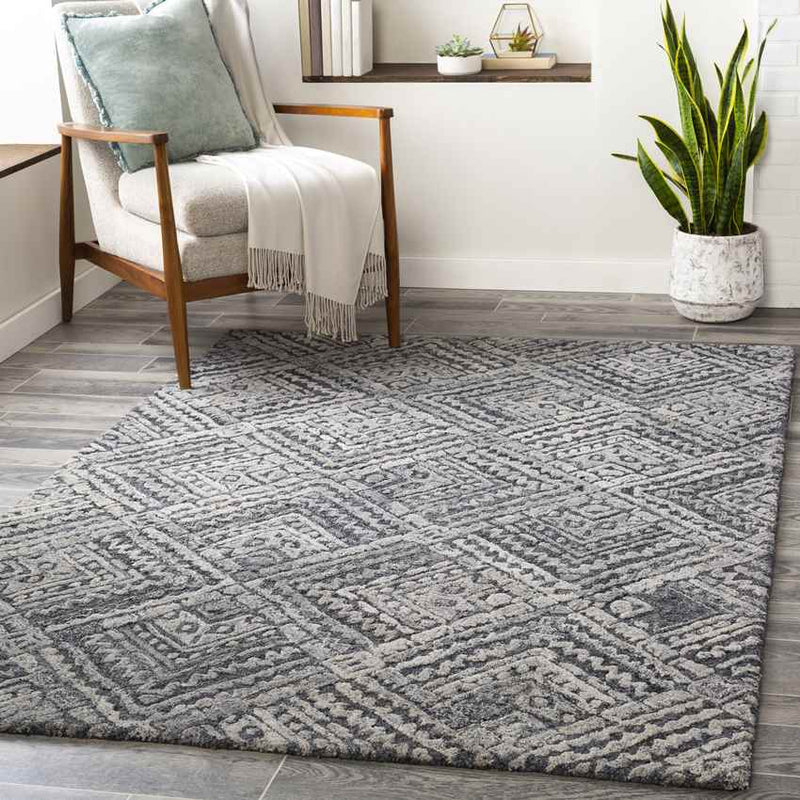 Jemond Global Charcoal Area Rug