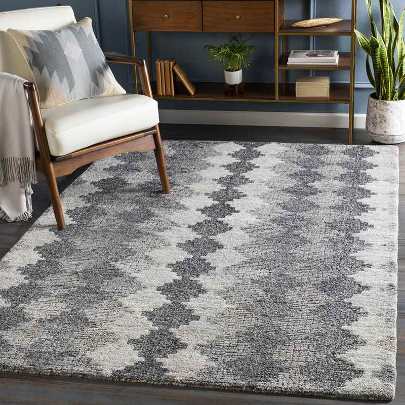 Jesper Modern Charcoal Area Rug