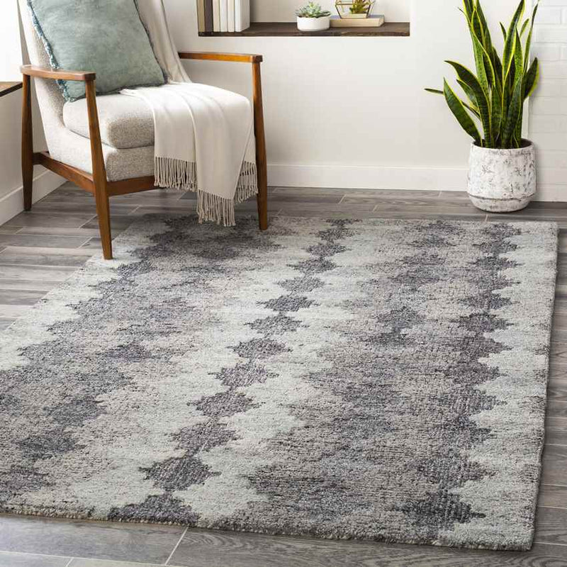 Jesper Modern Charcoal Area Rug