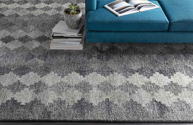 Jesper Modern Charcoal Area Rug