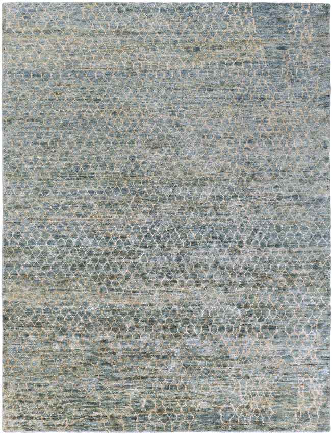 Laron Modern Bright Blue Area Rug