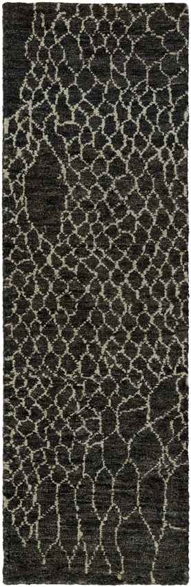 Laron Modern Black Area Rug