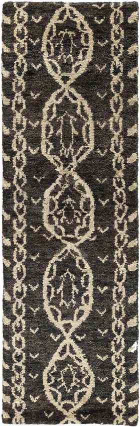 Larrimore Global Black Area Rug