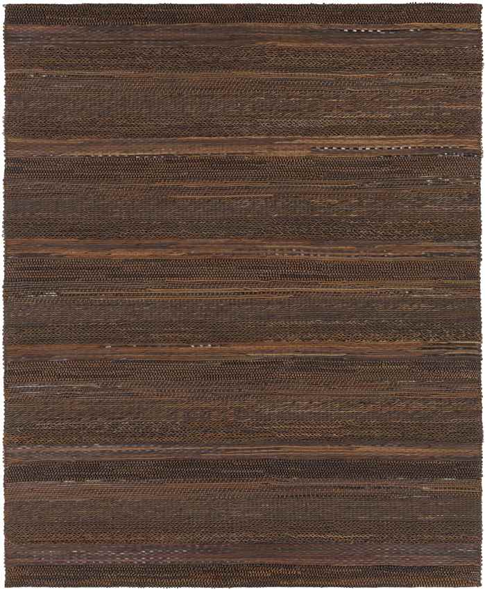 Adairsville Rustic Dark Brown Area Rug