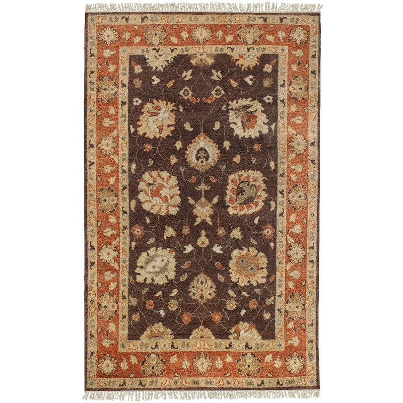 Adamsville Traditional Brown/Tan Area Rug