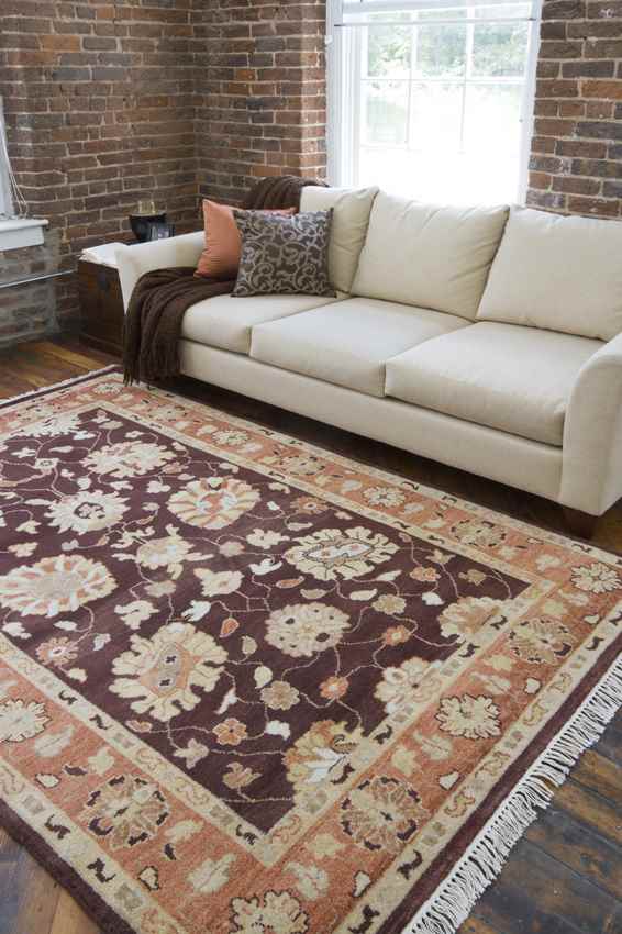 Adamsville Traditional Brown/Tan Area Rug