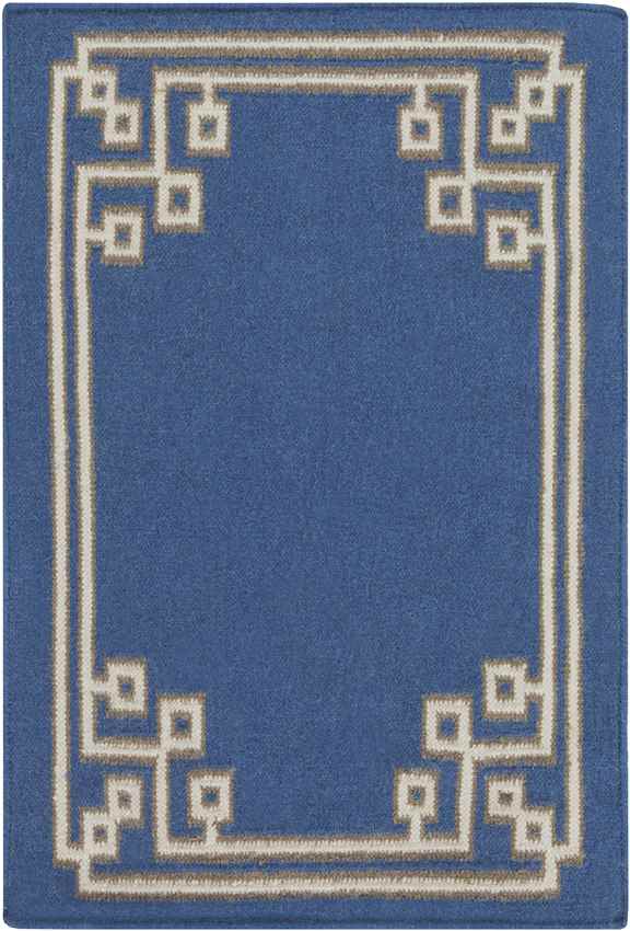 Adrian Modern Navy/Khaki Area Rug