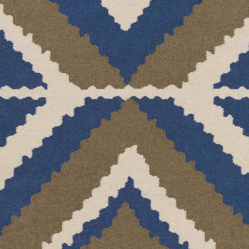 Aguilar Global Blue/Ivory Area Rug