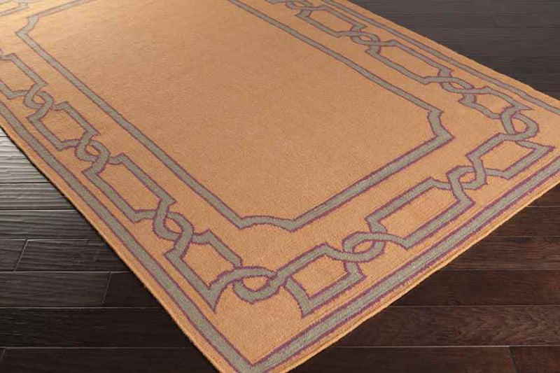 Alabaster Cottage Tangerine/Sage/Sangria Area Rug