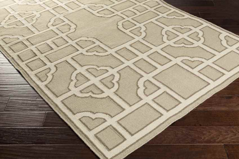 Alakanuk Modern Beige/Taupe Area Rug