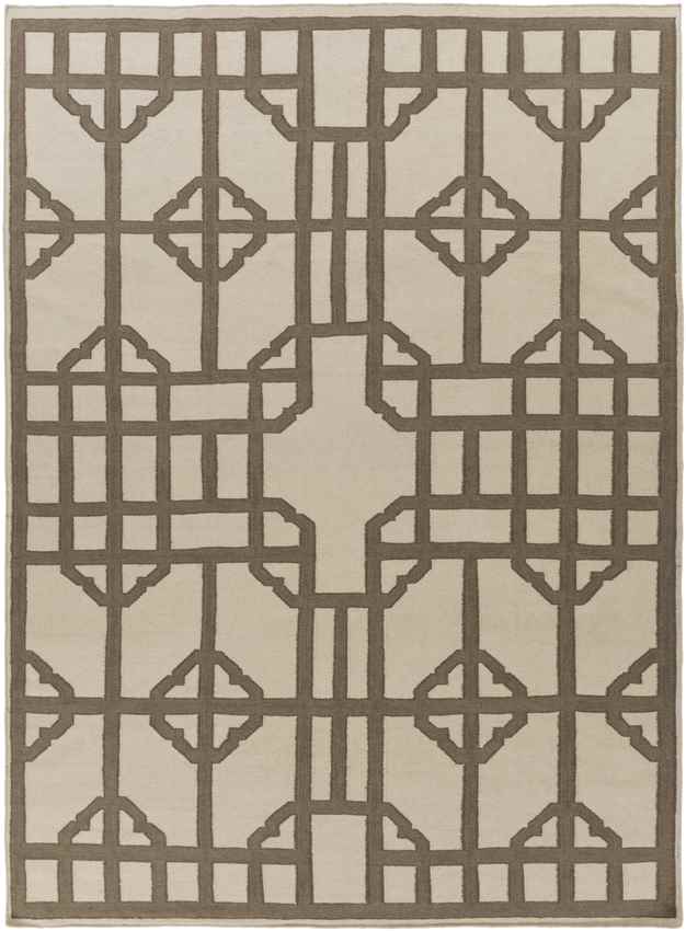 Alakanuk Modern Beige/Brown Area Rug