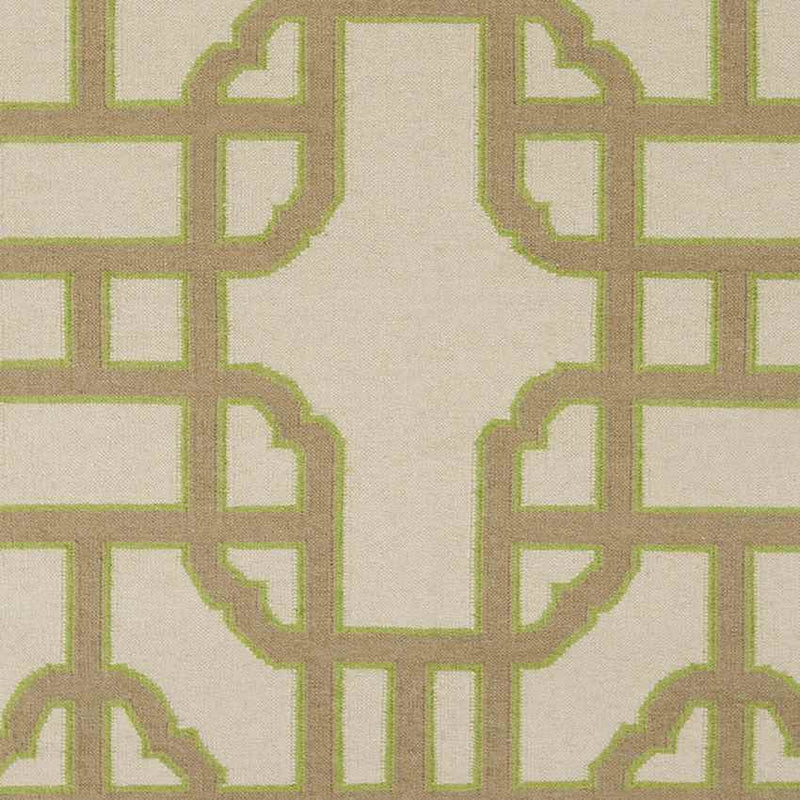 Alakanuk Modern Light Olive Area Rug