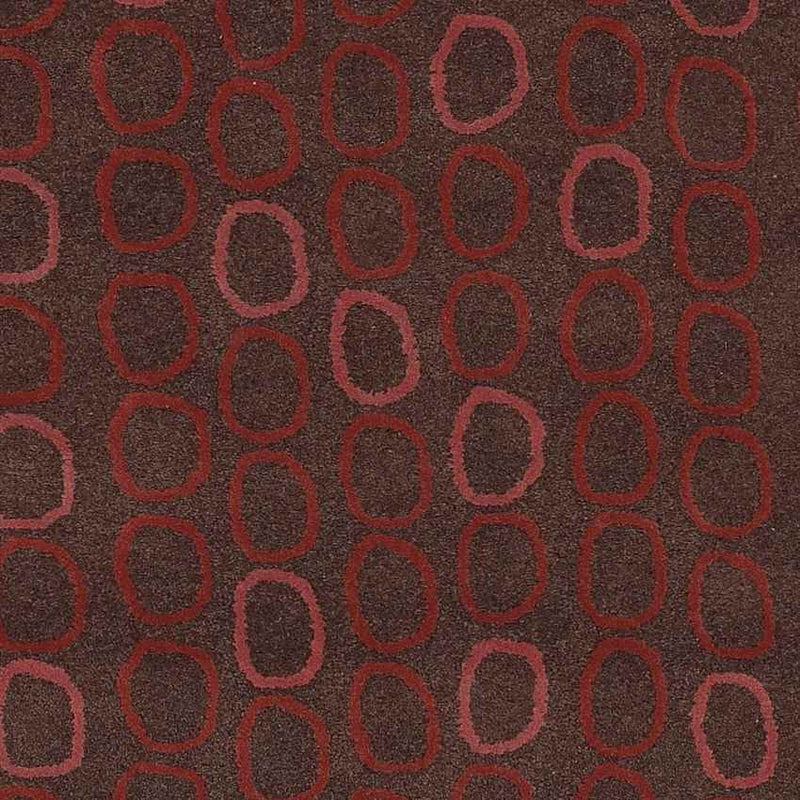 Antoine Modern Burgundy/Garnet Area Rug