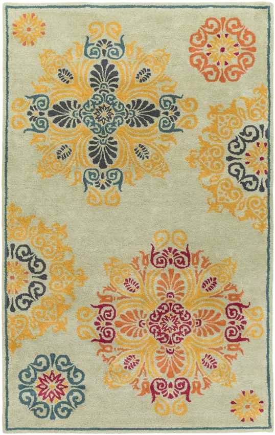 Arley Cottage Teal Area Rug