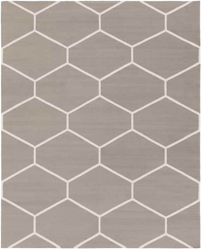 Arvada Modern Taupe/White Area Rug