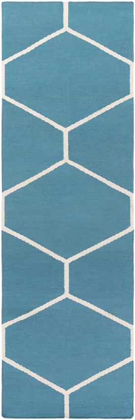 Arvada Modern Blue/White Area Rug