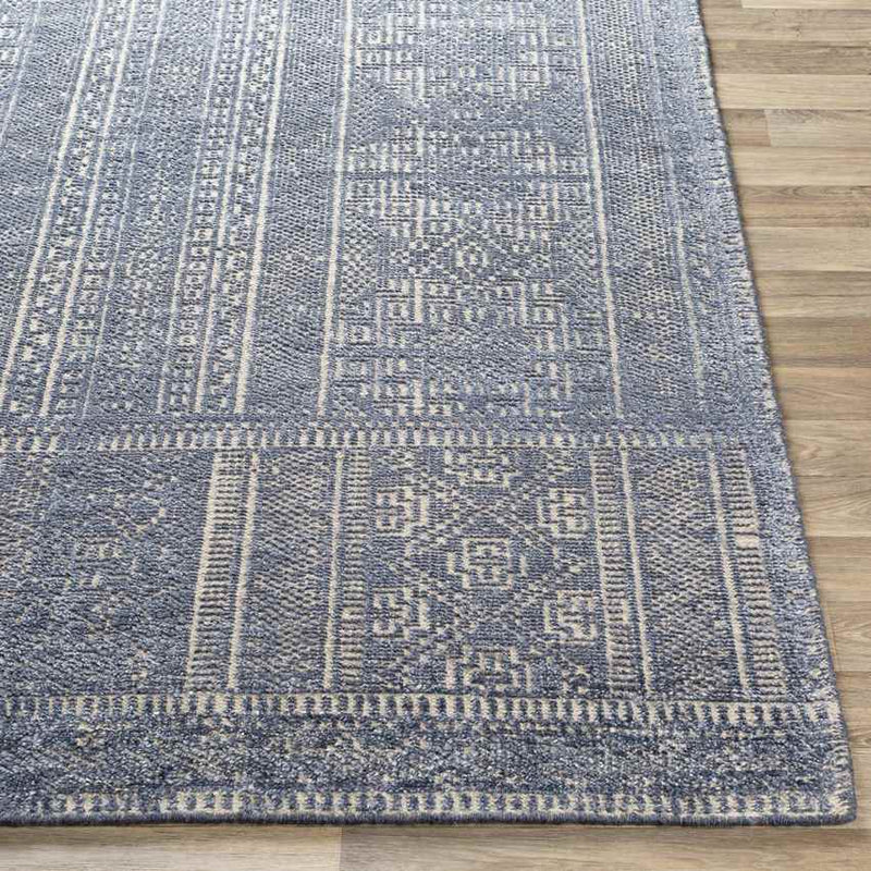 Jaimie Traditional Dark Blue Area Rug