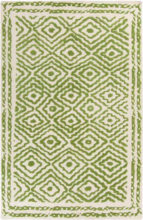 Ashland Modern Dark Green Area Rug