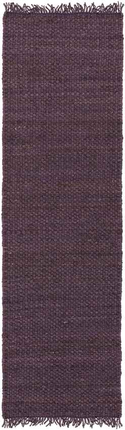 Shyann Cottage Jute Purple Area Rug