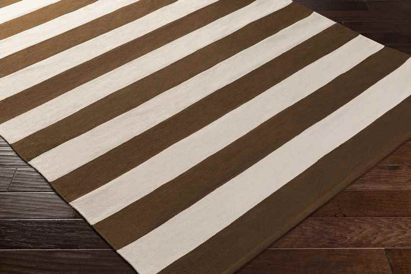 Atlanta Modern Brown/Ivory Area Rug