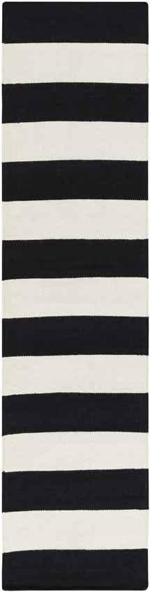 Ault Modern Black/White Area Rug