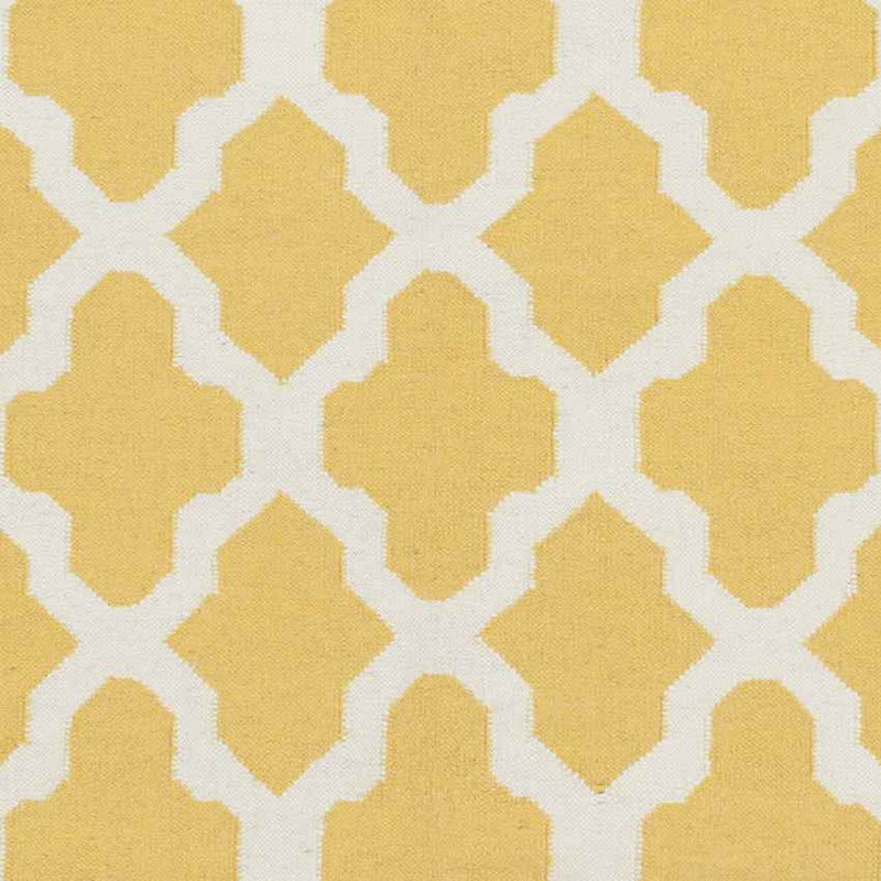 Woold Modern Yellow Area Rug