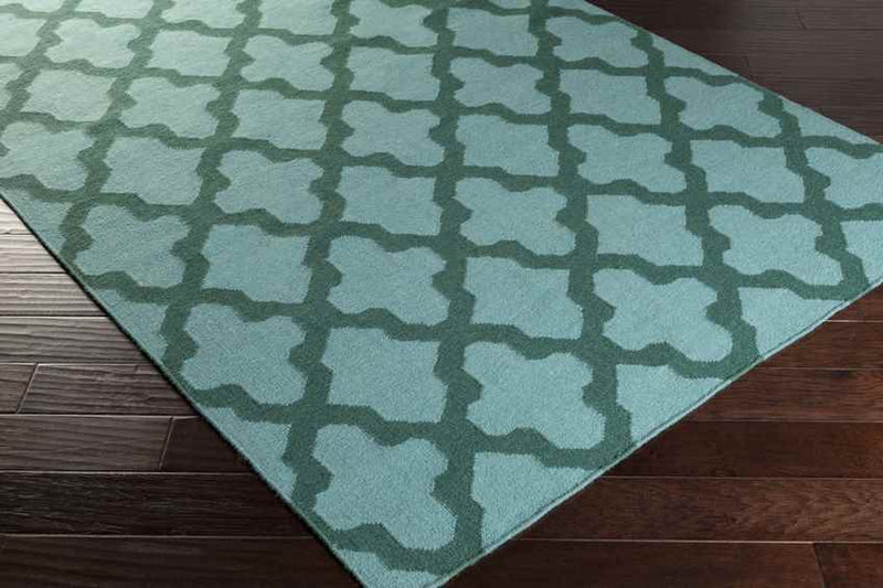 Woold Modern Light Blue Area Rug