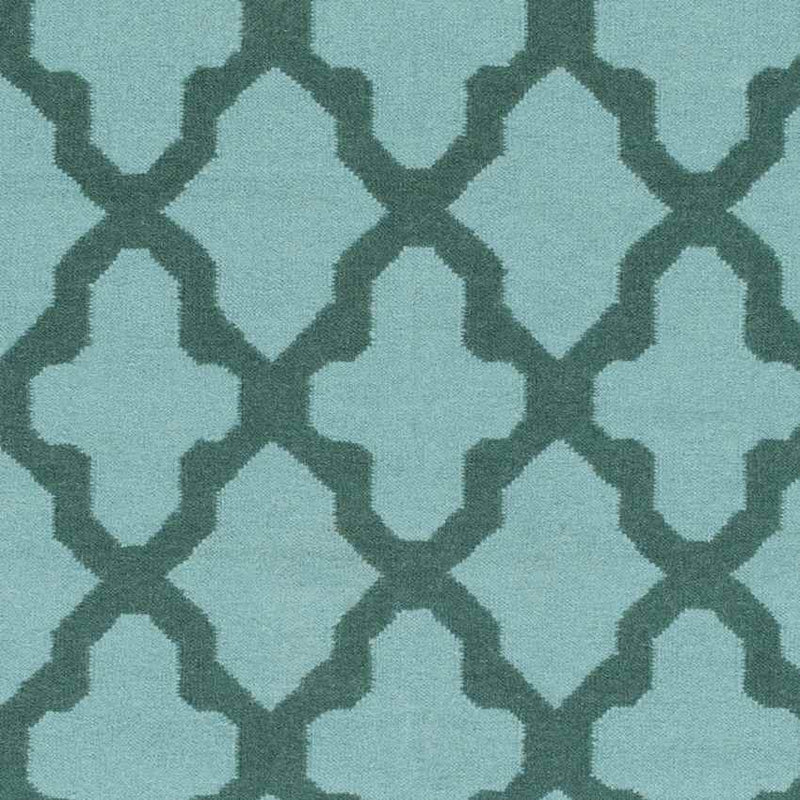 Woold Modern Light Blue Area Rug